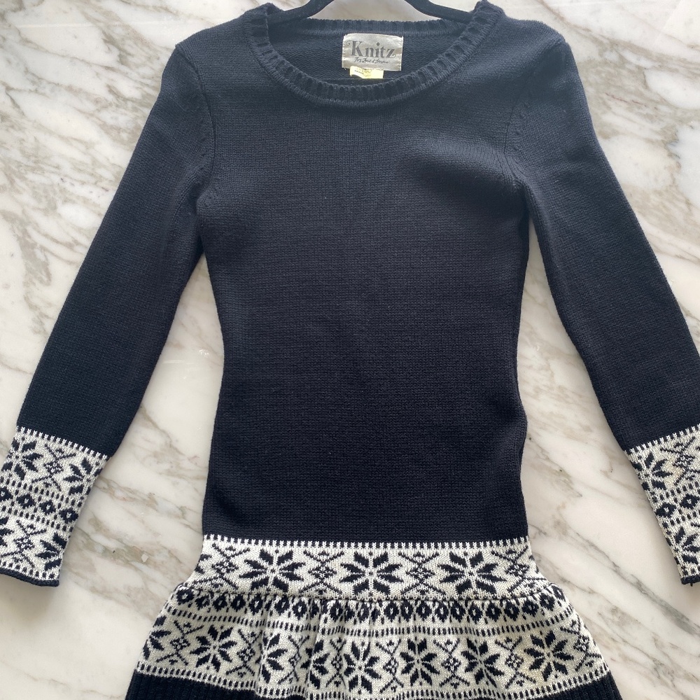 FOR LOVE AND LEMONS Wool Blend Mini Dress